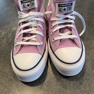 Converse All Star Lift amethyst sz 7. Brand New
